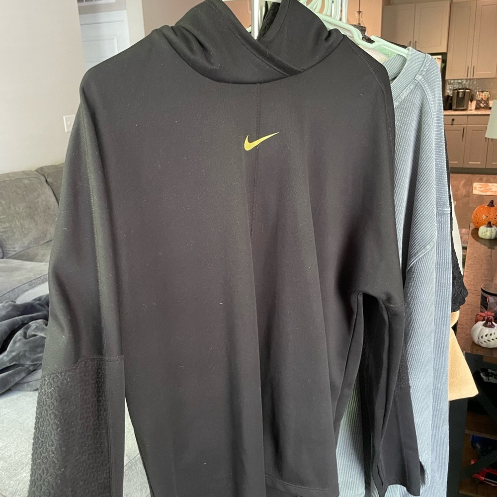 Nike Dri-fit Black Running Hoodie